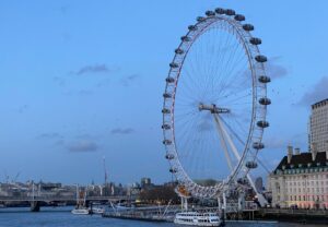 The London Eye.